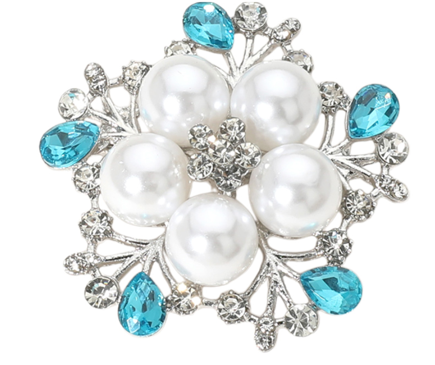 Brooch in Blue