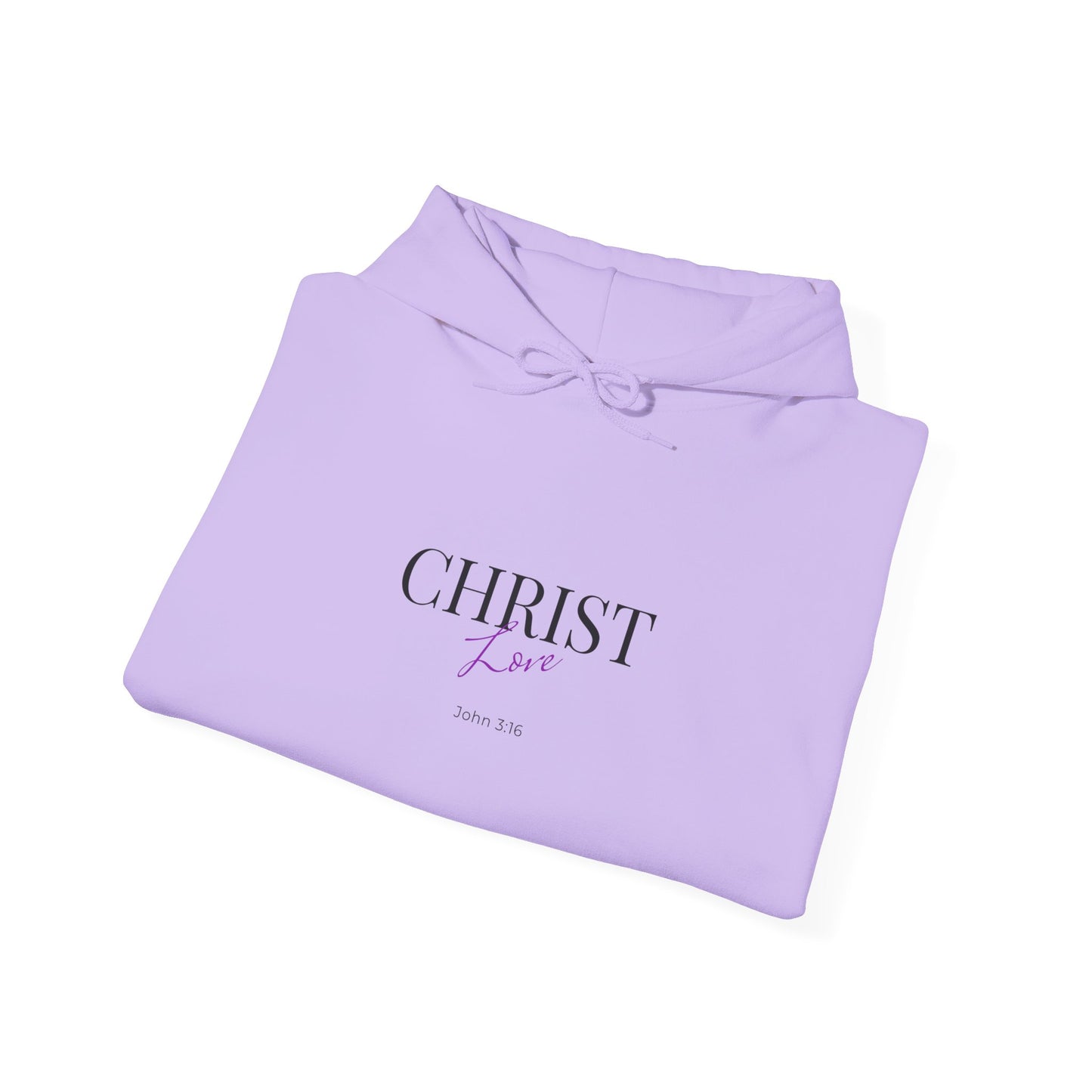 Christ Love Unisex Heavy Blend Hoodie - Comfortable Faith-Inspired Apparel