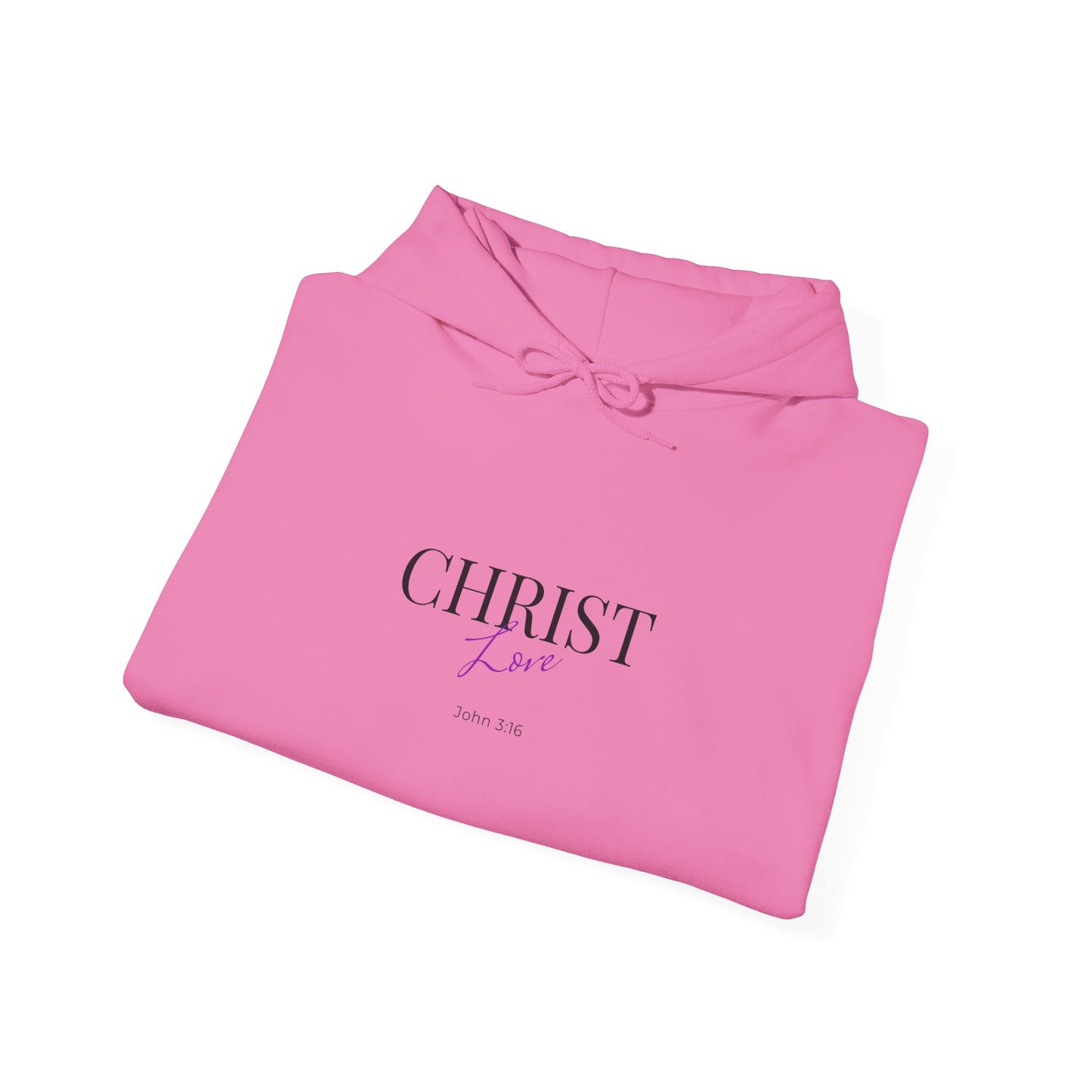 Christ Love Unisex Heavy Blend Hoodie - Comfortable Faith-Inspired Apparel