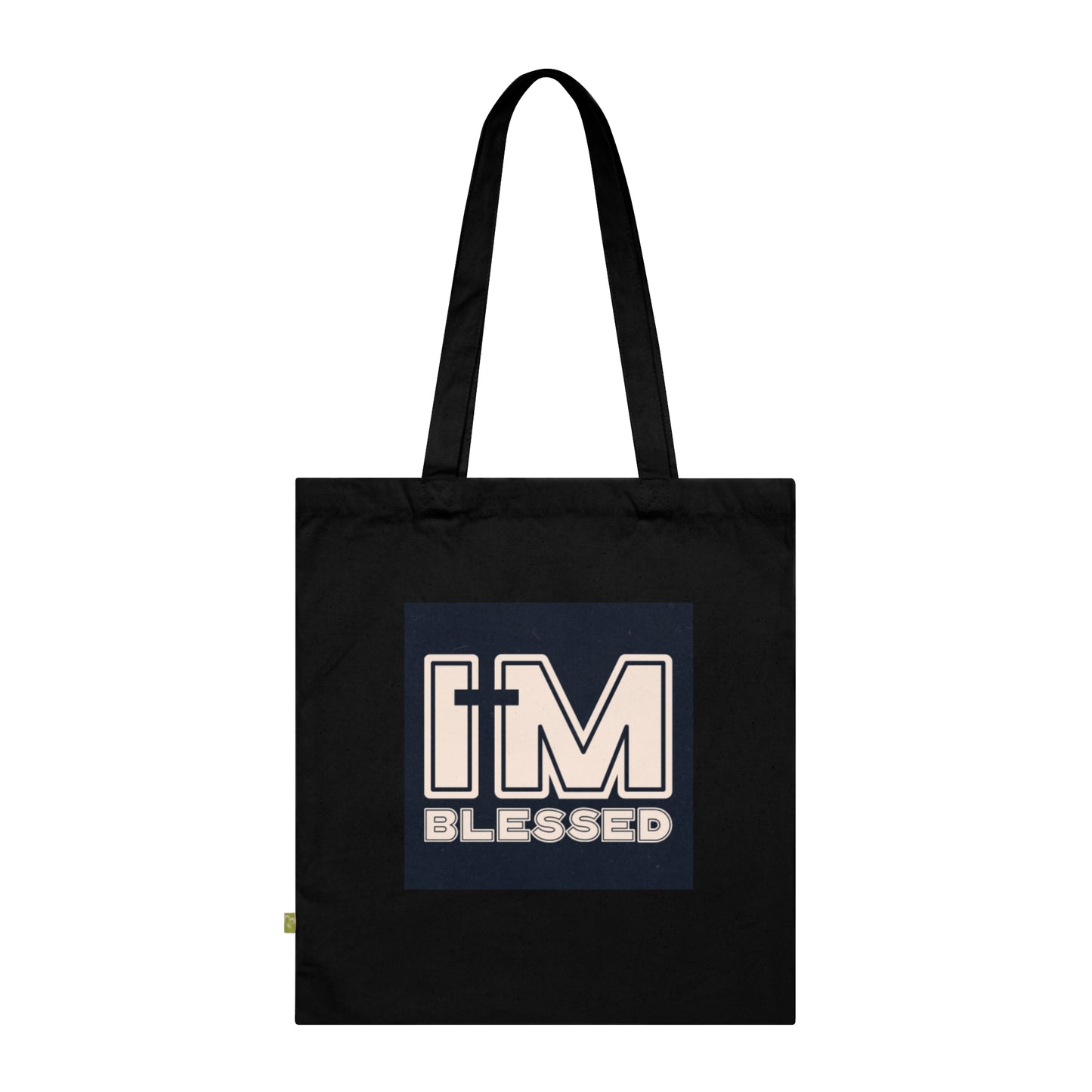 I'm Blessed Organic Cotton Tote Bag - Eco-Friendly, Versatile, Perfect for Everyday Use