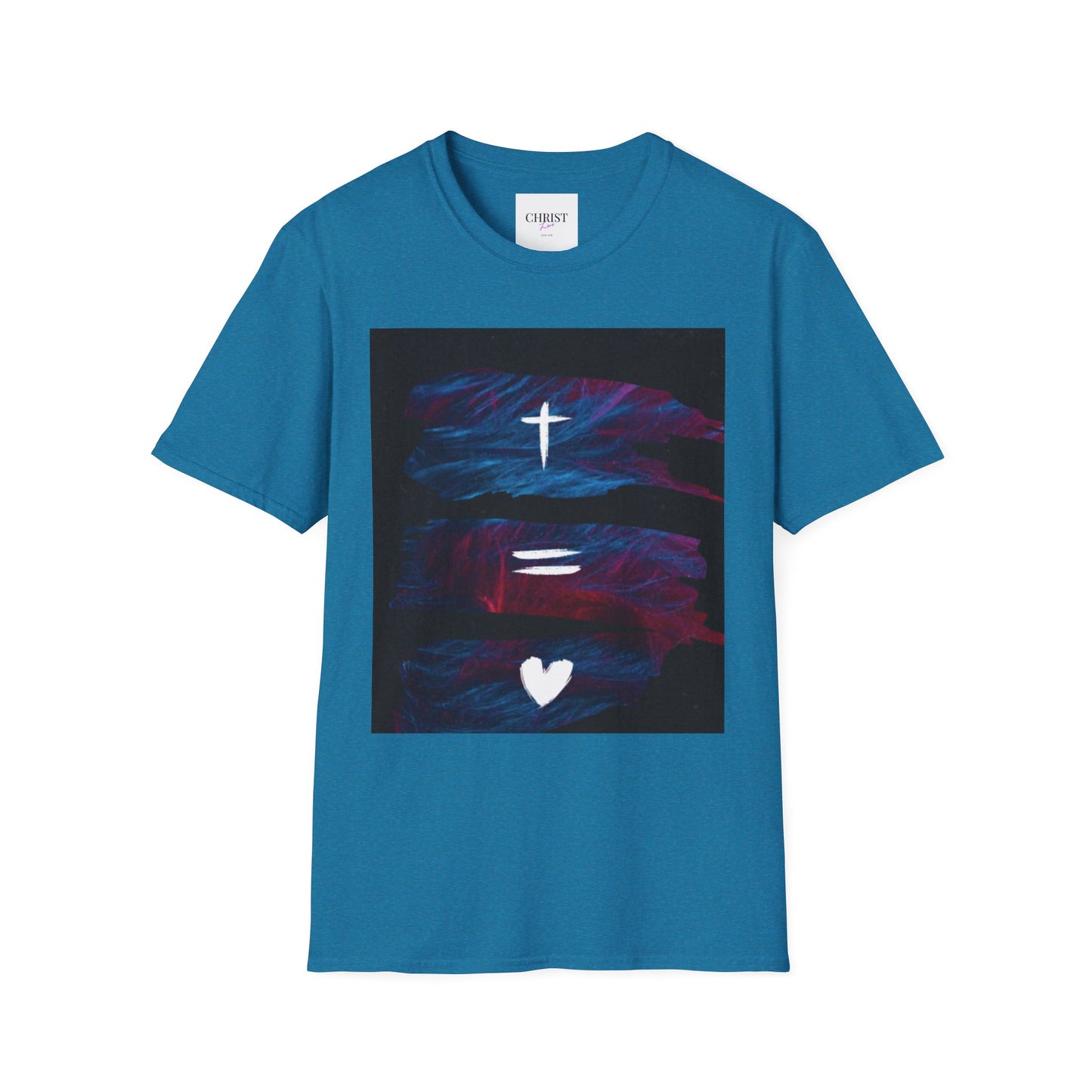 Unisex Softstyle T-Shirt - Christ Love with John 3:16 Design