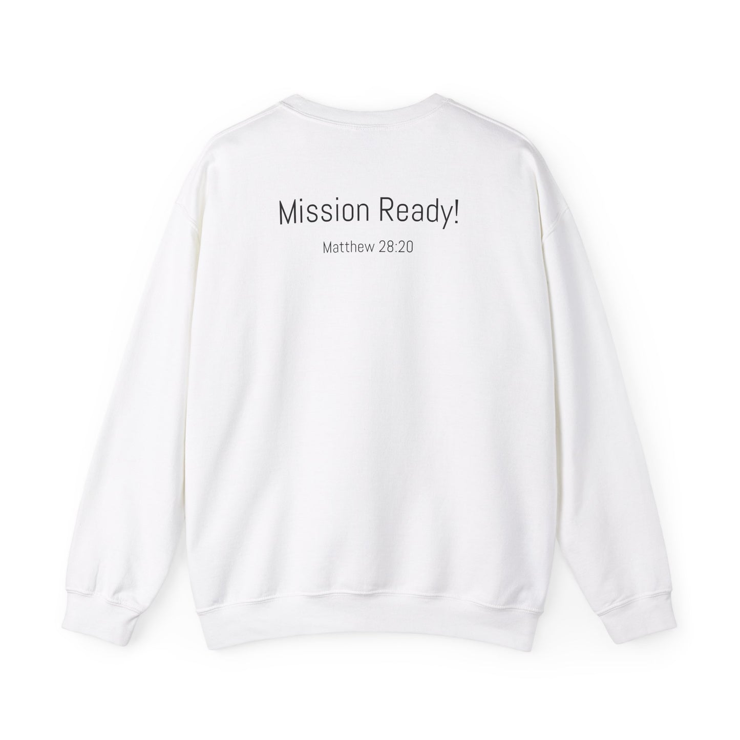 Millennial Missionary Crewneck Sweatshirt - Inspirational Faith Apparel