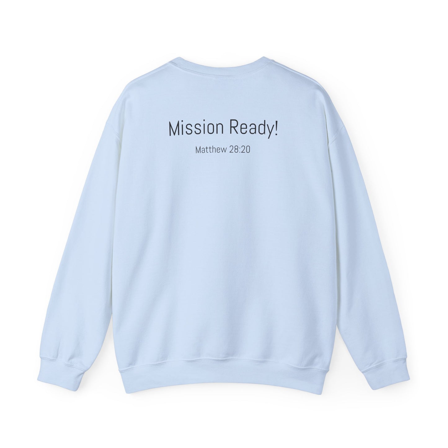 Millennial Missionary Crewneck Sweatshirt - Inspirational Faith Apparel