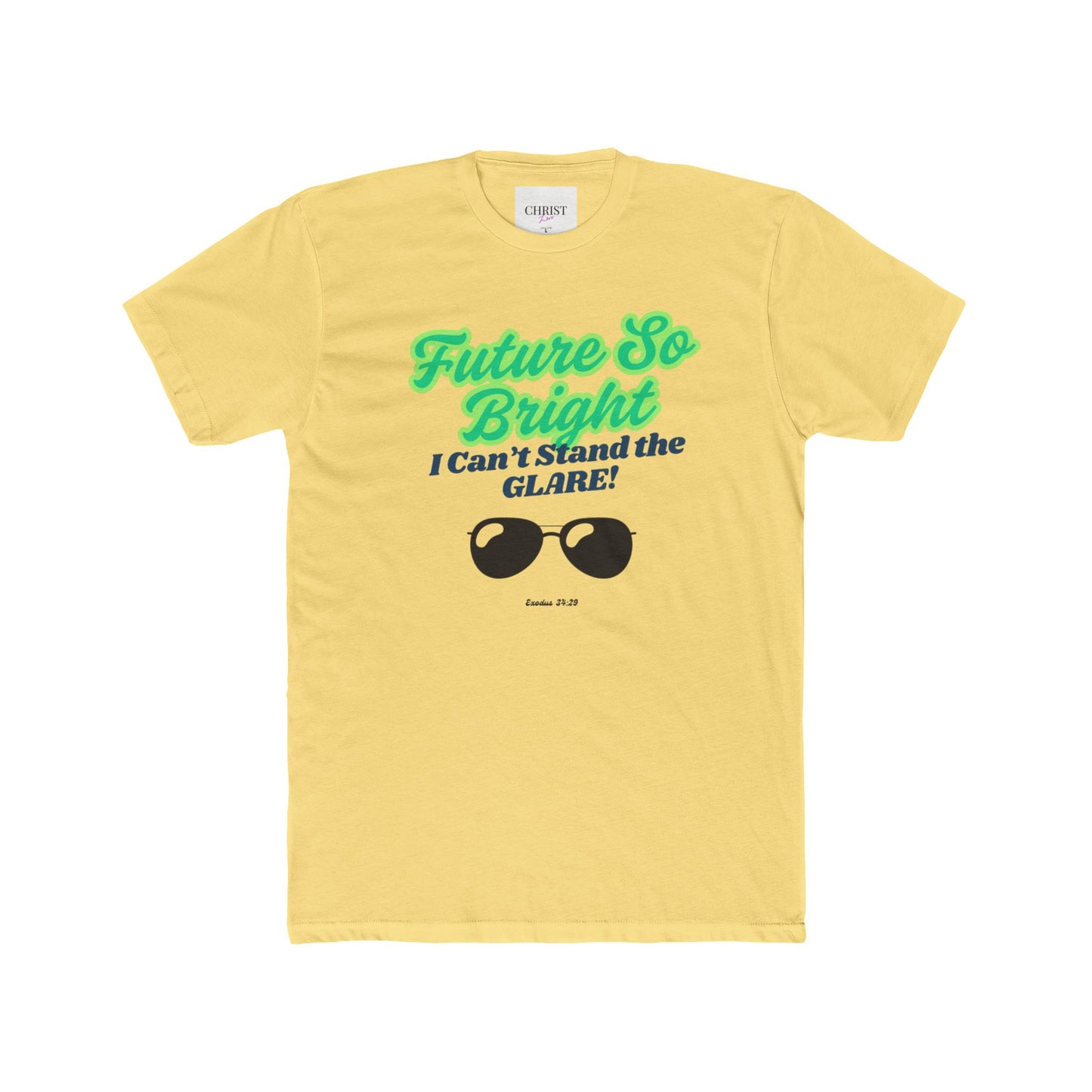 Future So Bright Unisex Cotton Crew Tee - Inspirational Shirt