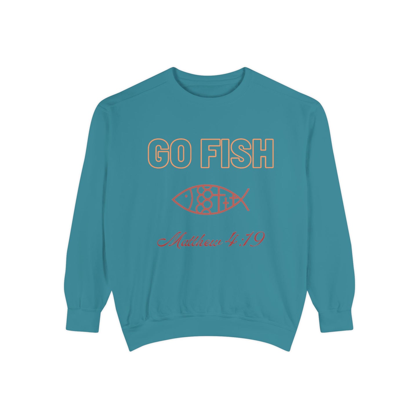 Go Fish-Christian Unisex Sweatshirt