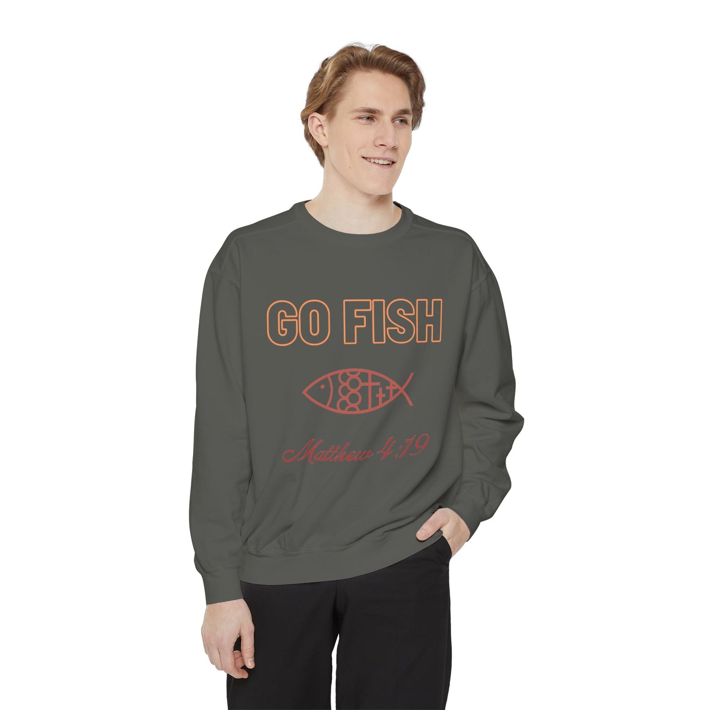 Go Fish-Christian Unisex Sweatshirt