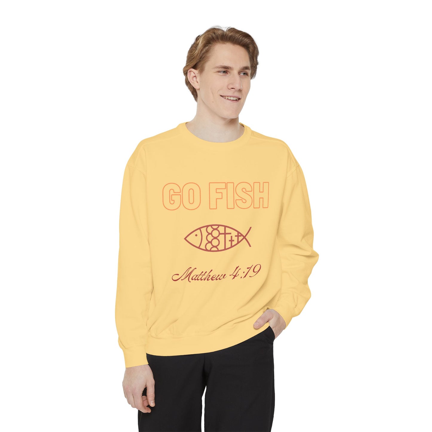 Go Fish-Christian Unisex Sweatshirt