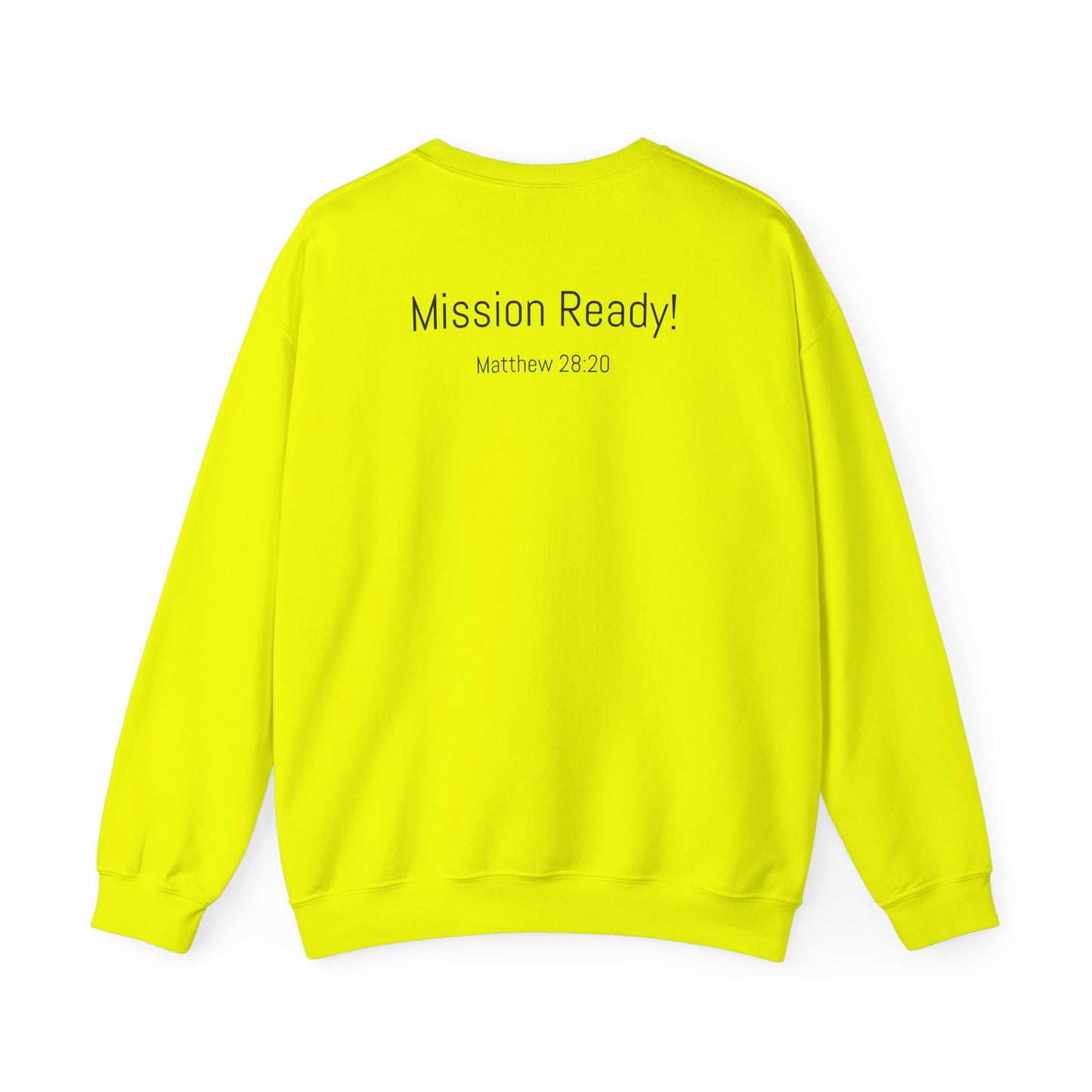 Millennial Missionary Crewneck Sweatshirt - Inspirational Faith Apparel