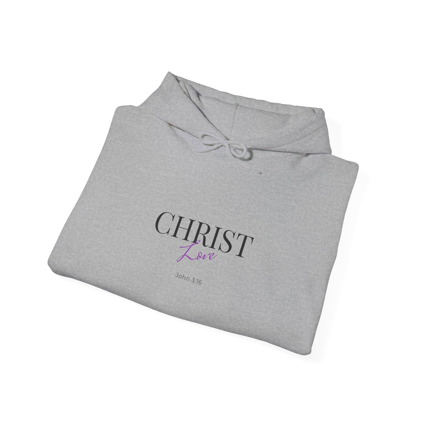 Christ Love Unisex Heavy Blend Hoodie - Comfortable Faith-Inspired Apparel