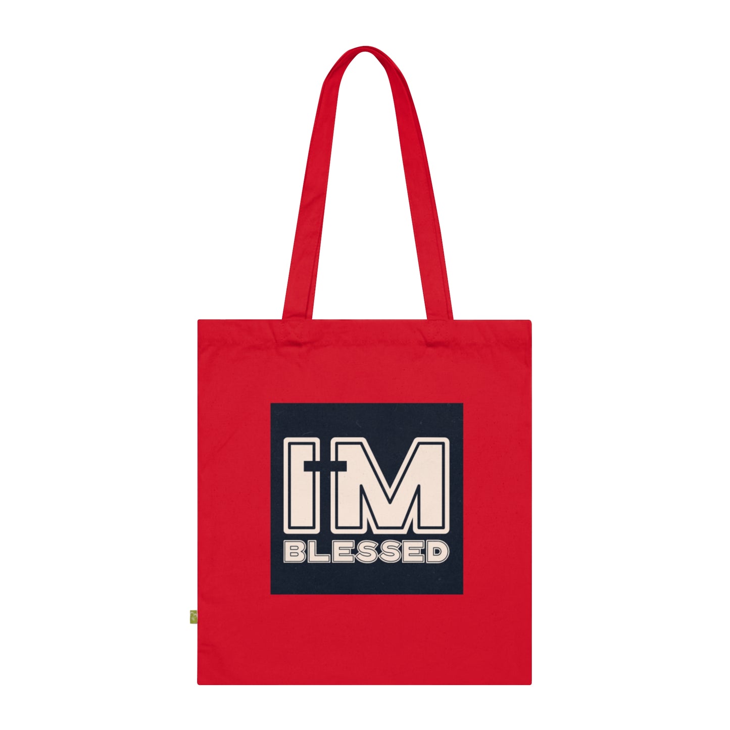 I'm Blessed Organic Cotton Tote Bag - Eco-Friendly, Versatile, Perfect for Everyday Use
