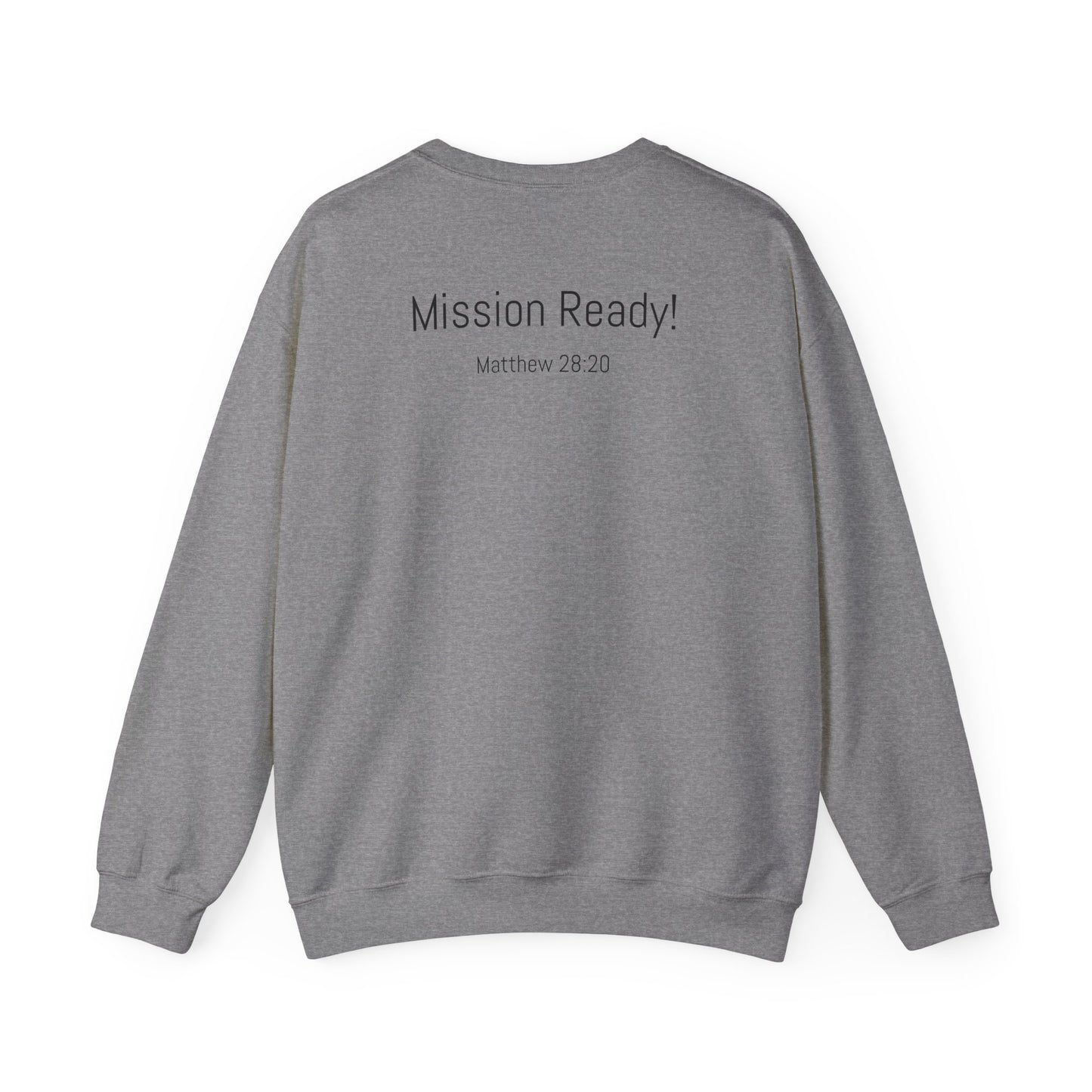 Millennial Missionary Crewneck Sweatshirt - Inspirational Faith Apparel